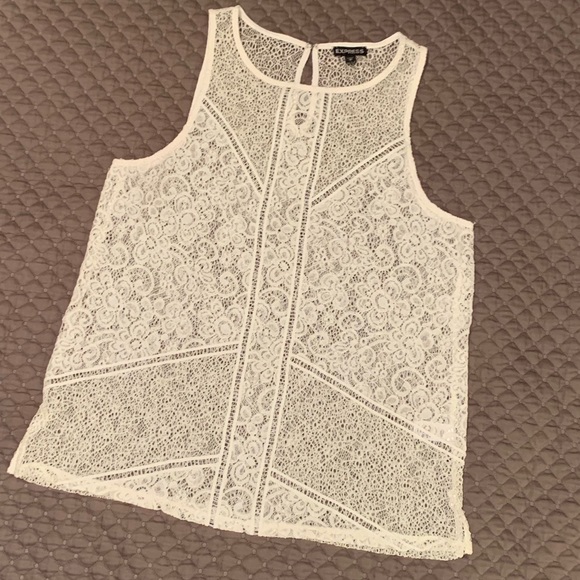 Express Tops - EUC Express lace tank